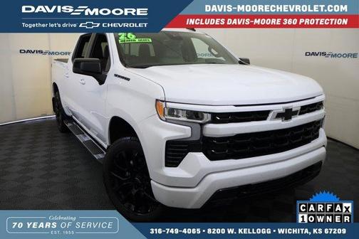 Summit White 2026 Chevrolet Silverado 1500 RST