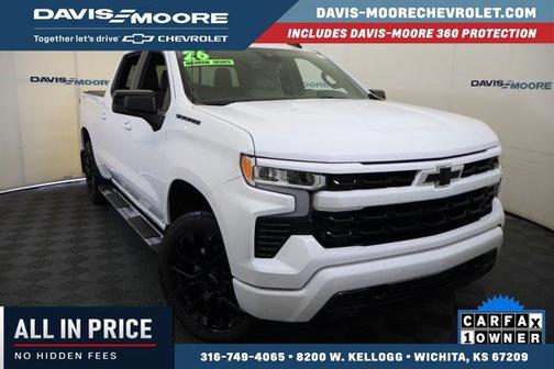 Summit White 2026 Chevrolet Silverado 1500 RST