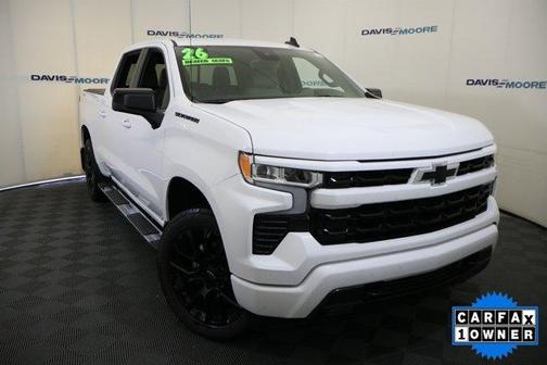 Summit White 2026 Chevrolet Silverado 1500 RST