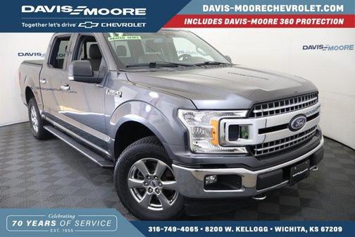 Gray 2019 Ford F-150 XLT