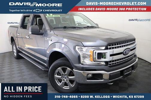 Gray 2019 Ford F-150 XLT