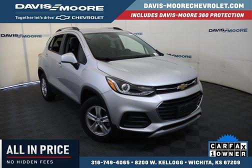 Silver Ice Metallic 2022 Chevrolet Trax LT