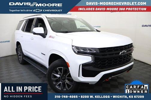 Summit White 2023 Chevrolet Tahoe Z71