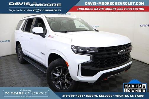 Summit White 2023 Chevrolet Tahoe Z71
