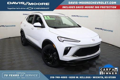 Summit White 2024 Buick Encore GX Sport Touring