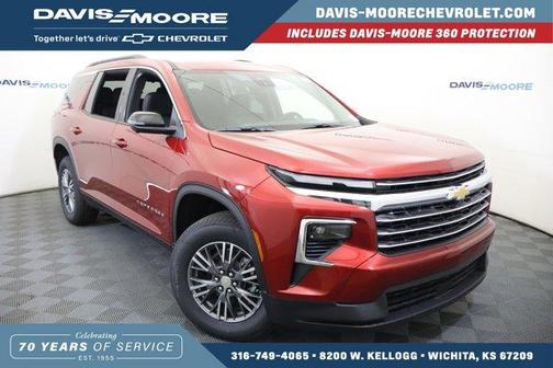 Radiant Red 2026 Chevrolet Traverse LT