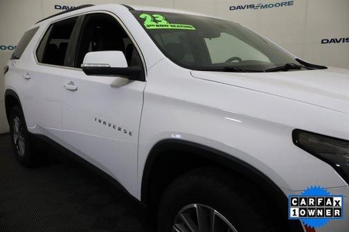 Summit White 2023 Chevrolet Traverse LT Leather