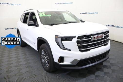Summit White 2025 GMC Acadia Elevation
