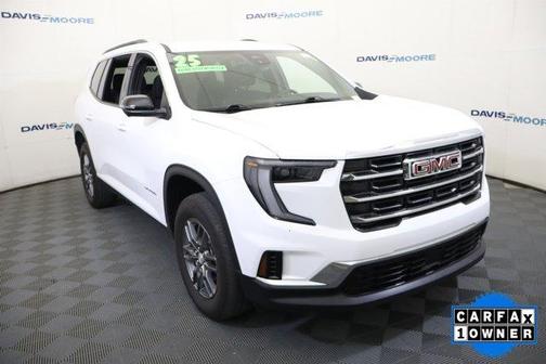 Summit White 2025 GMC Acadia Elevation