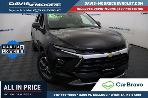 Black 2025 Chevrolet Blazer LT