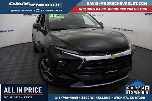 Black 2025 Chevrolet Blazer LT