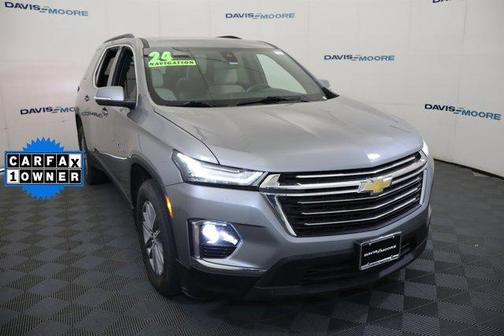 Sterling Gray Metallic 2024 Chevrolet Traverse Limited LT Cloth