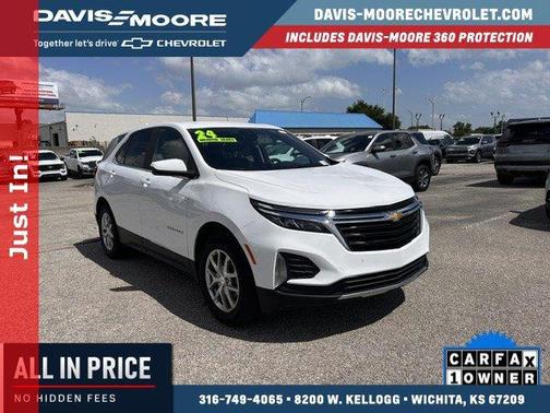 Summit White 2024 Chevrolet Equinox LT