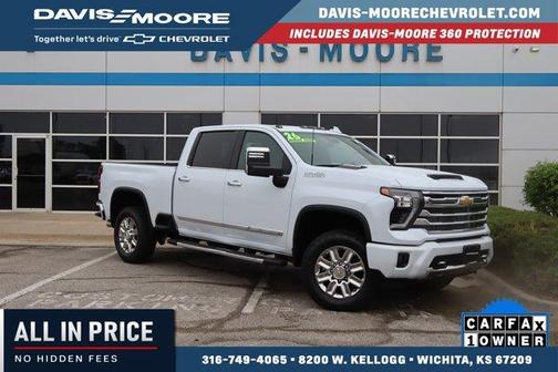Polar White 2026 Chevrolet Silverado 3500 High Country