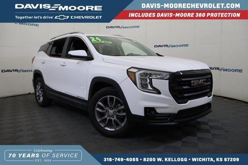 Summit White 2024 GMC Terrain SLT