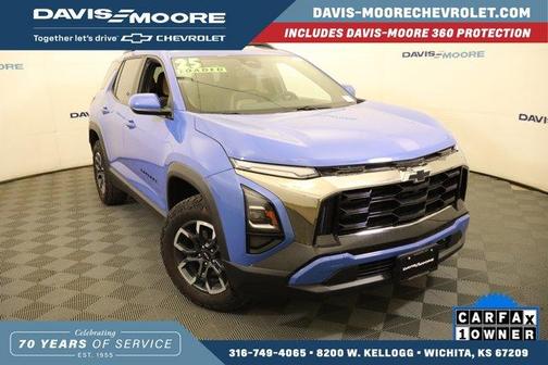 Reef Blue Metallic 2025 Chevrolet Equinox ACTIV