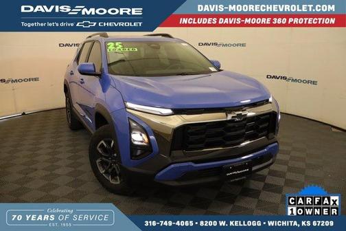 Reef Blue Metallic 2025 Chevrolet Equinox ACTIV