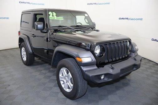 Black Clearcoat 2023 Jeep Wrangler Sport