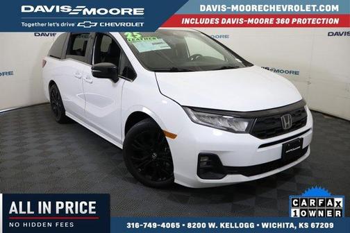 White 2025 Honda Odyssey Sport-L