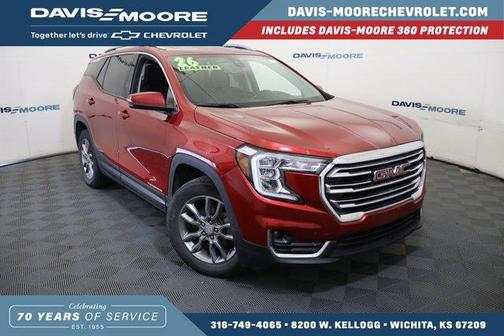 Cayenne Red Tintcoat 2022 GMC Terrain SLT