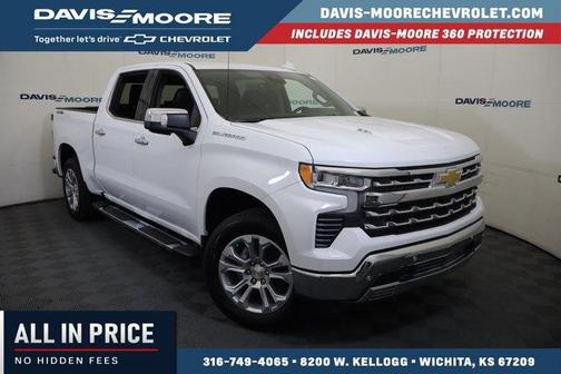 Summit White 2026 Chevrolet Silverado 1500 LTZ