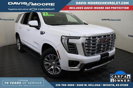 Summit White 2025 GMC Yukon Denali