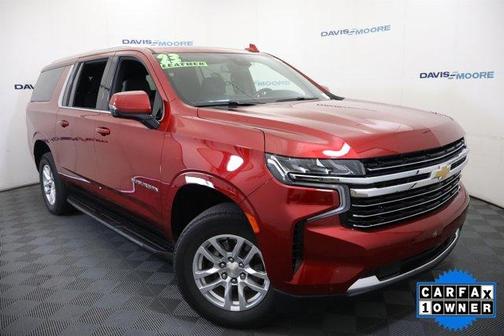 Radiant Red 2023 Chevrolet Suburban LT