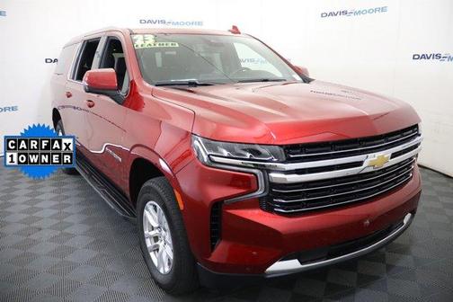 Radiant Red 2023 Chevrolet Suburban LT