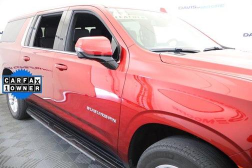 Radiant Red 2023 Chevrolet Suburban LT