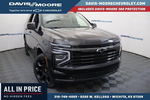 Black 2026 Chevrolet Tahoe RST