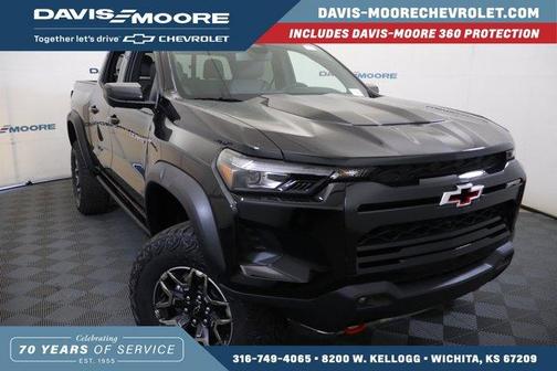 Black 2026 Chevrolet Colorado ZR2