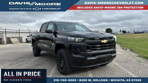 Black 2026 Chevrolet Colorado WT