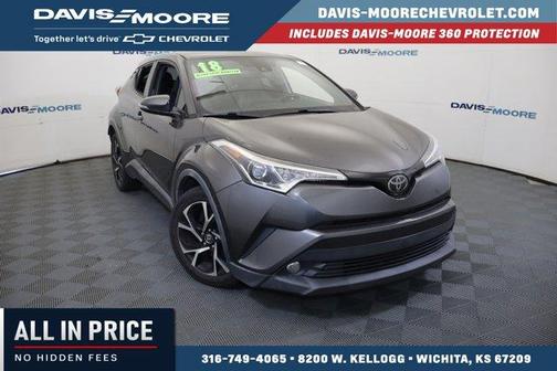 Gray 2018 Toyota C-HR XLE