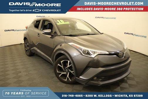 Gray 2018 Toyota C-HR XLE