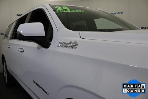 Summit White 2024 Chevrolet Suburban High Country