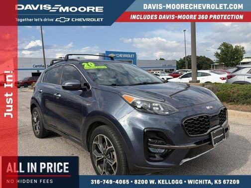 Pacific Blue 2020 Kia Sportage SX Turbo