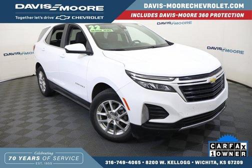 Summit White 2022 Chevrolet Equinox 1LT