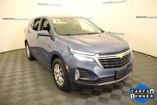 Lakeshore Blue Metallic 2024 Chevrolet Equinox LT