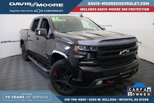 Black 2022 Chevrolet Silverado 1500 Limited RST