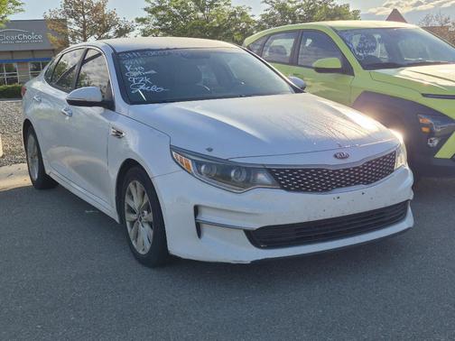 Snow White Pearl 2016 Kia Optima EX