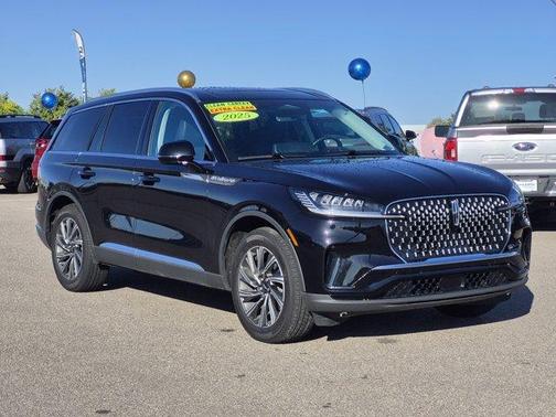 Black Metallic 2025 Lincoln Aviator Premiere