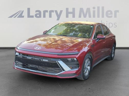 Red 2025 Hyundai SONATA SE