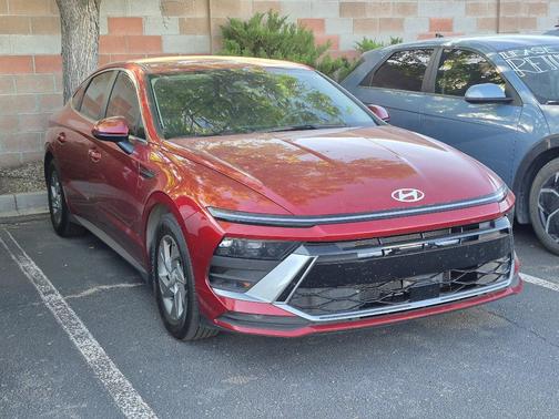 Red 2025 Hyundai SONATA SE