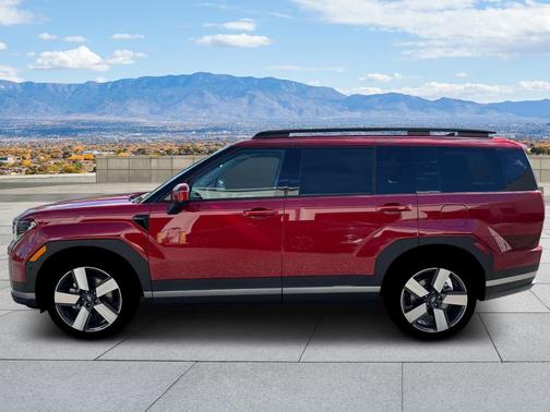 Red 2026 Hyundai SANTA FE HEV Limited