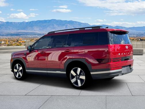 Red 2026 Hyundai SANTA FE HEV Limited