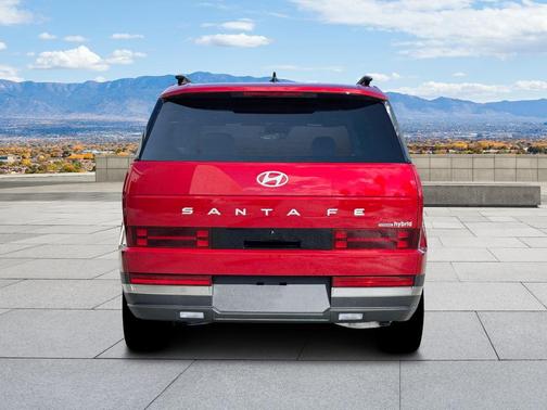 Red 2026 Hyundai SANTA FE HEV Limited