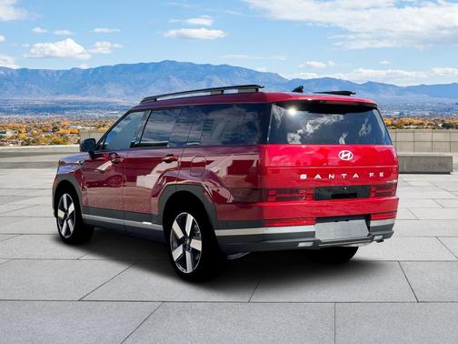 Red 2026 Hyundai SANTA FE HEV Limited