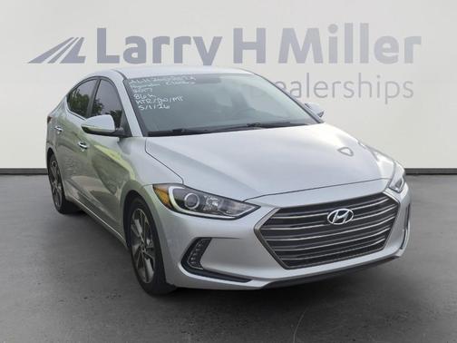 Symphony Silver 2017 Hyundai ELANTRA Limited