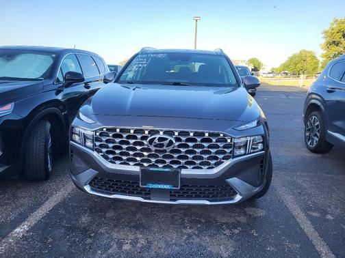 Portofino Gray 2022 Hyundai SANTA FE HEV SEL Premium