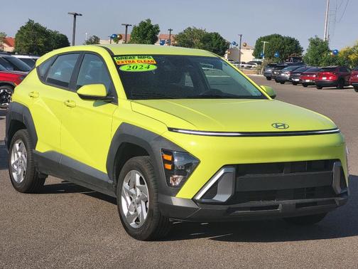 Yellow 2024 Hyundai KONA SE